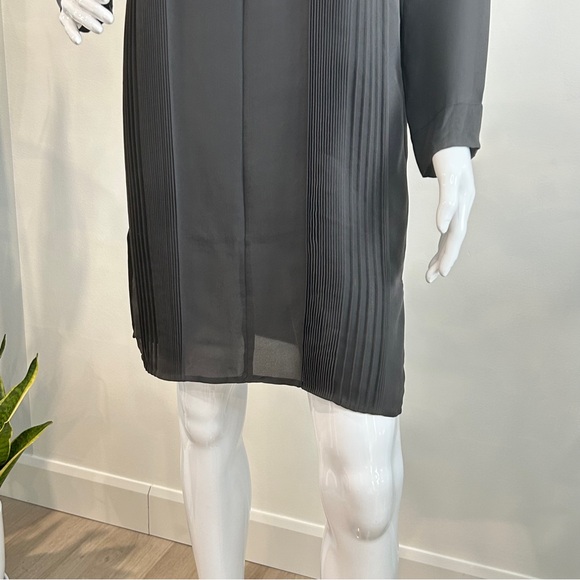 NWOT Vince 100% Silk Pintuck Tunic Dress - Picture 8 of 11